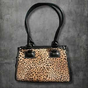 🐆🖤 Deadstock Strada Leopard Print Shoulder Bag